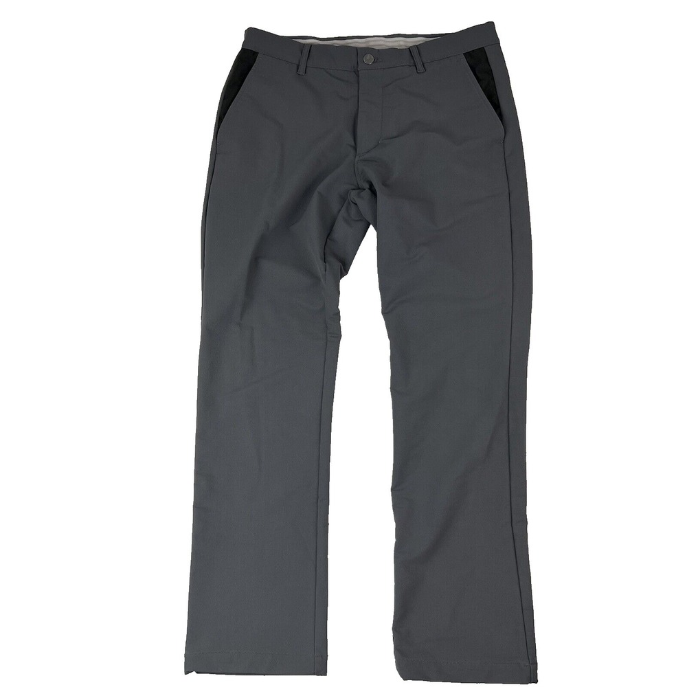 State Apparel San Francisco Gray Nylon Polyester Spandex Golf Pants Mens 32X32‎